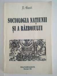 Vand ,,Sociologia Natiunii si a Razboiului” (D. GUSTI)