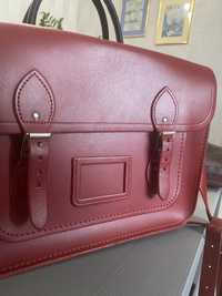 Портфель сумка cambridge satchel красный
