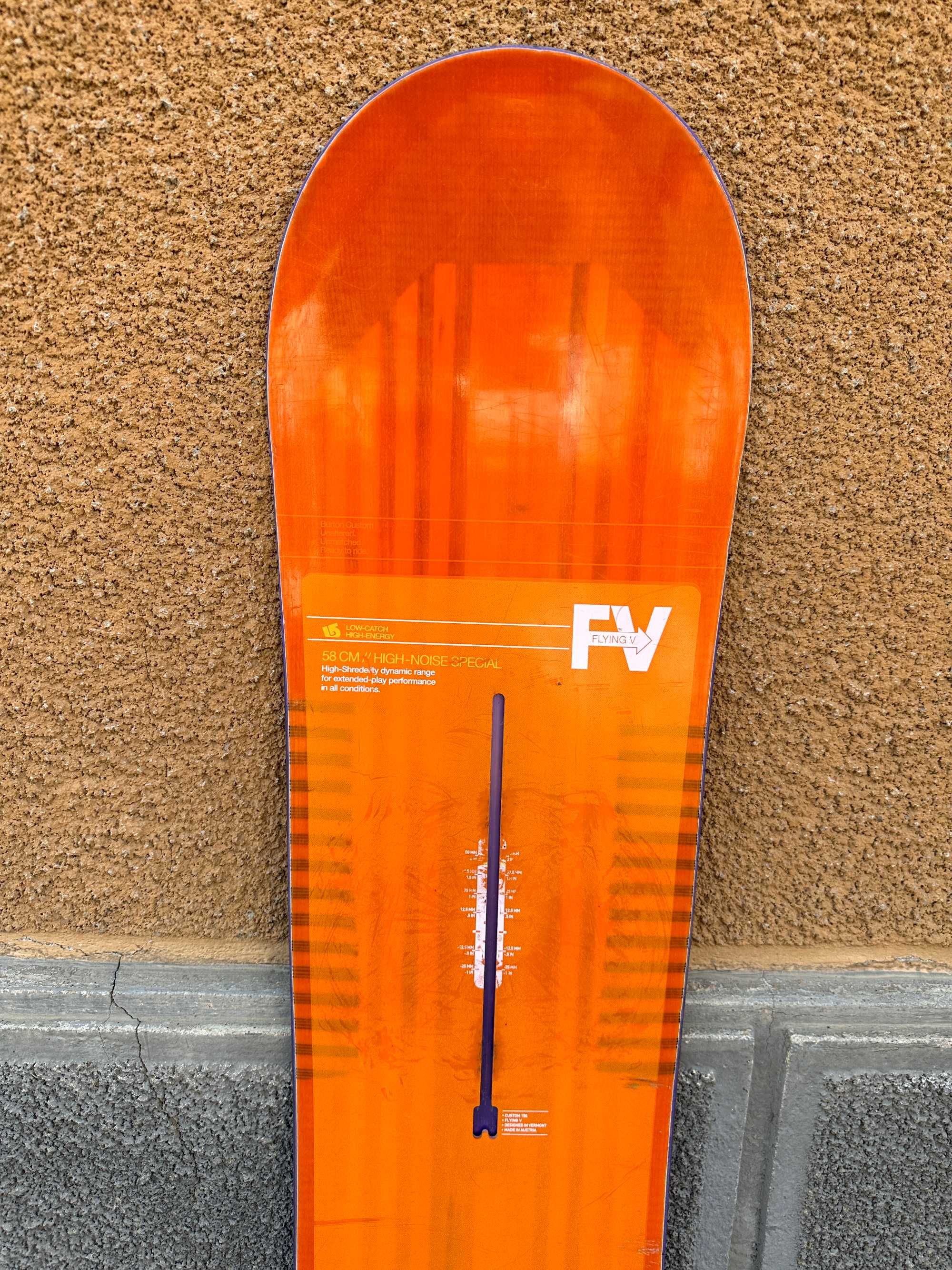 placa snowboard burton custom L158cm
