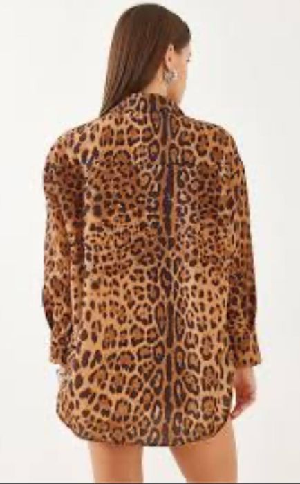 Cămașă damă animal print