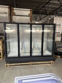 Vitrina verticala refrigerare GAEAECO / 2.5m lungime / Agregat exrern