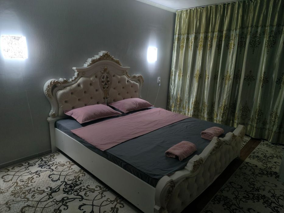 Почасово,ночь, день,сутки 1комнатная 4мкр Нурислам