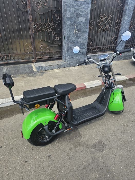 Scuter electric 1.5 kW | Autonomie 68 km | 990 km rulaj | Fără permis