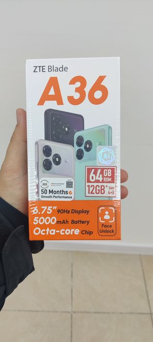 Продам новый ZTE blade A36.