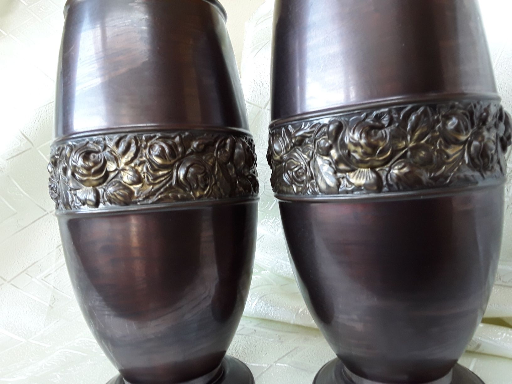 Set de 2 vaze englezesti Beldray , Art Noveau anii1910/1920