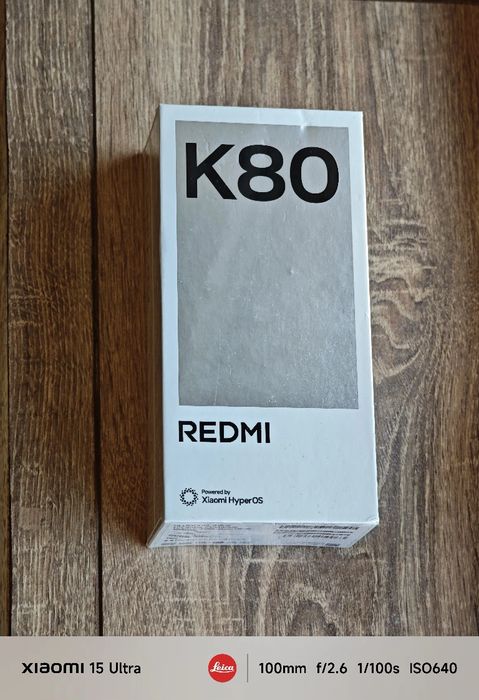 Redmi K80 12/256 Black в наличии, новый запечатанный