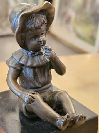 2 statuete din bronz