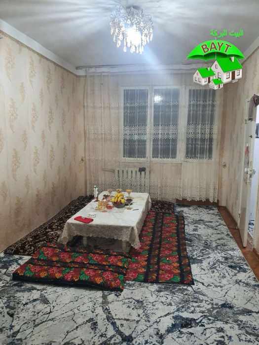 х 2/1/4 Чиланзар 19 квартал,Орт.Базарчик,Балкон:1,5х3,Санузел Разденый