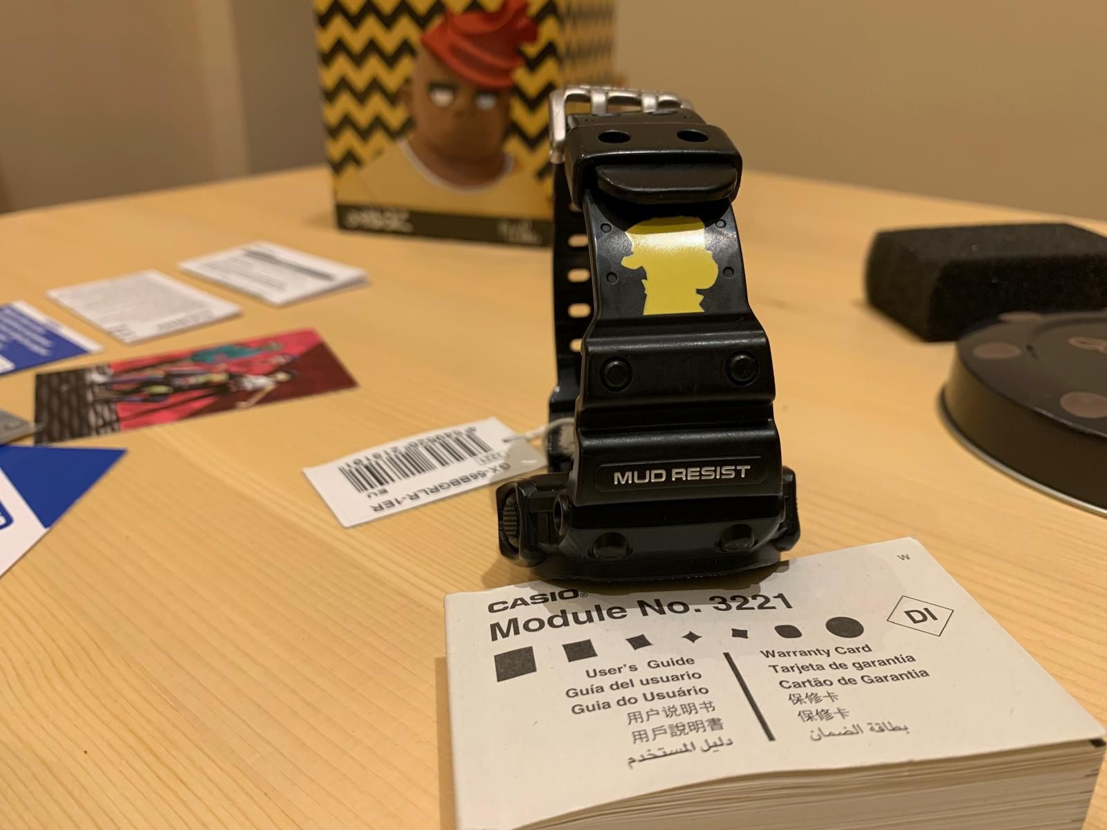 Ceas Casio G SHOCK "GORILLAZ" Russel Hobbs GX-56BBGRLR