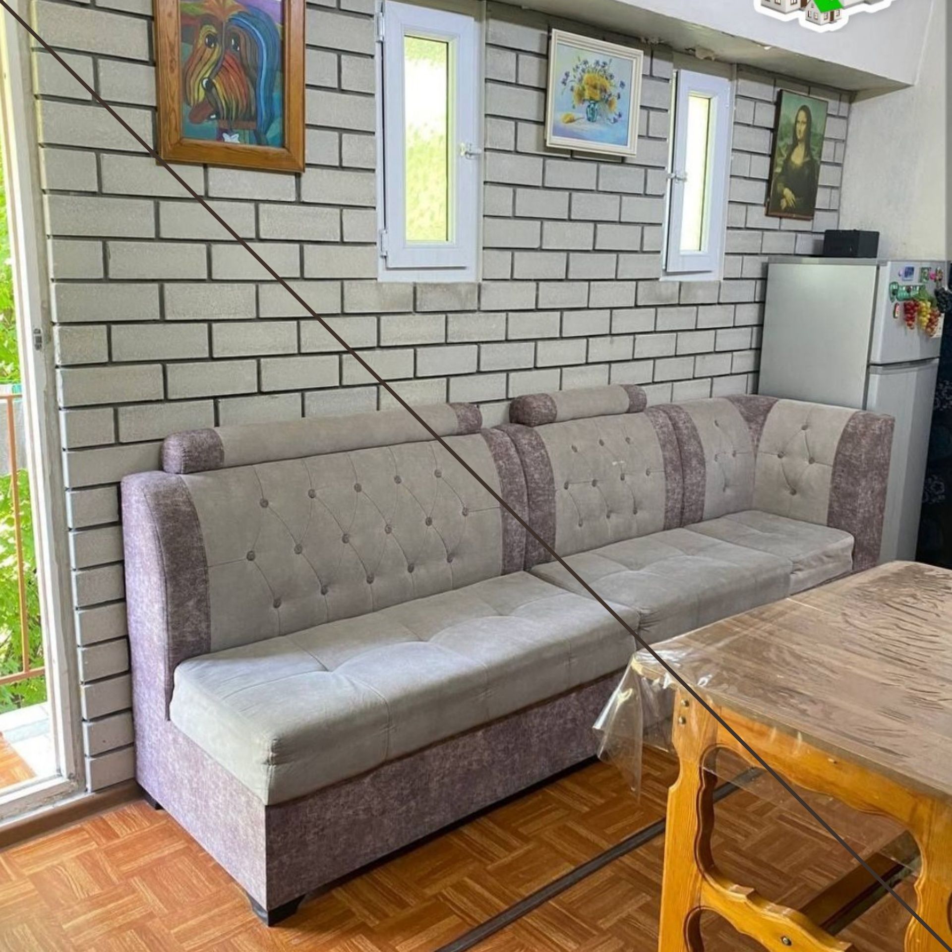 #2 БАЛКОНА,90м², Разделка,Чиланзар 24 Квартал,3\5\5,Продаётся Квартира