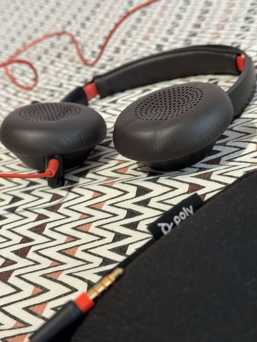 Casti Poly Blackwire C5200, stereo, microfon, 3.5mm jack, USB A, trave