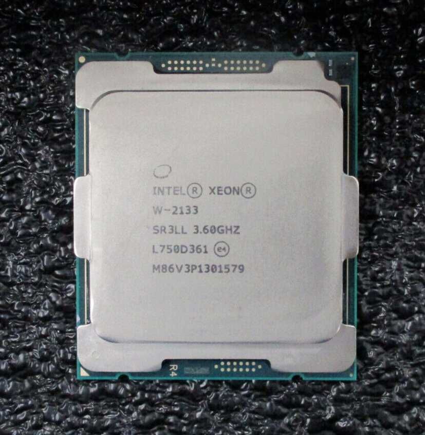Procesor Intel Xeon W-2133 , W-2102 socket LGA 2066 - 4 core , 6 core