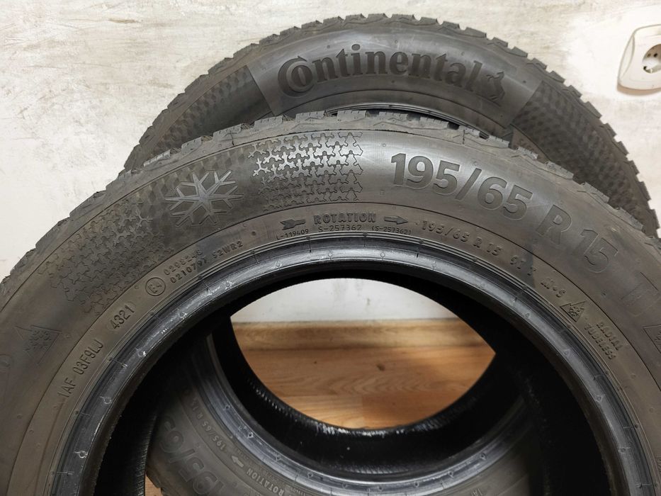 195/65/15 Continental / зимни гуми