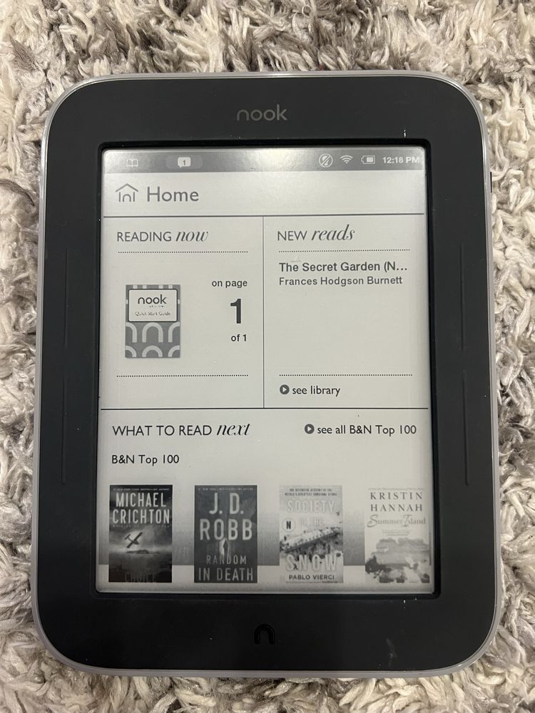 Nook Simple Touch GlowLight (с подсветка)