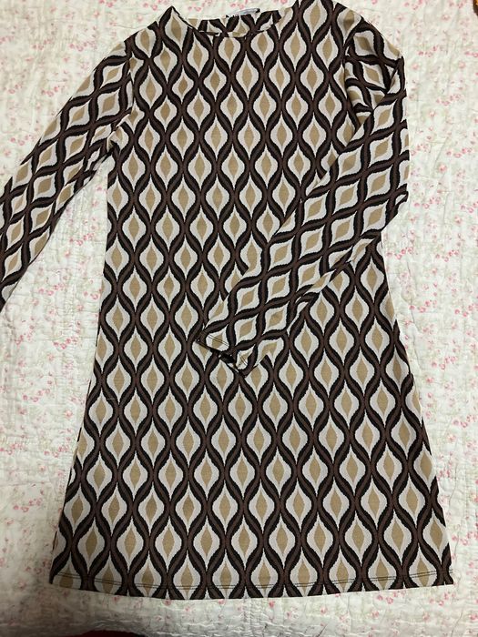 Рокля Zara S, кафява