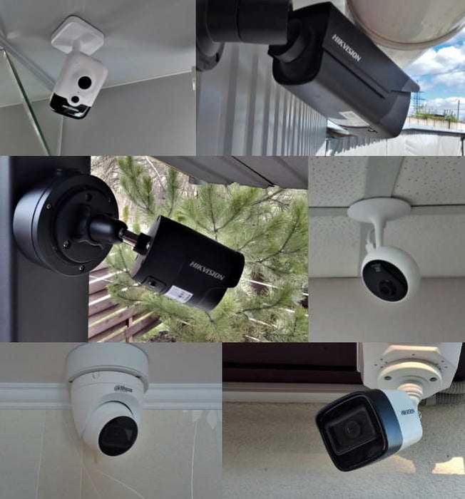 Установка камеры видеонаблюдения Ремонт Видеонаблюдения Монтаж