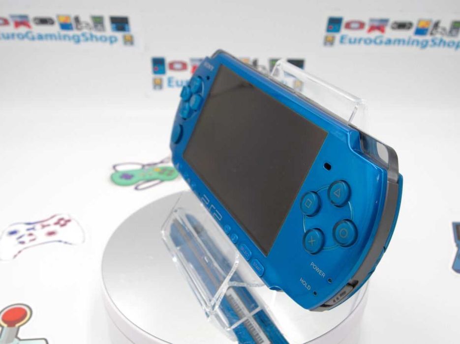 Sony PSP 3000 Blue/CFW 6.60/64GB/50Jocuri, imp. Jap [JP16PSP3-06]