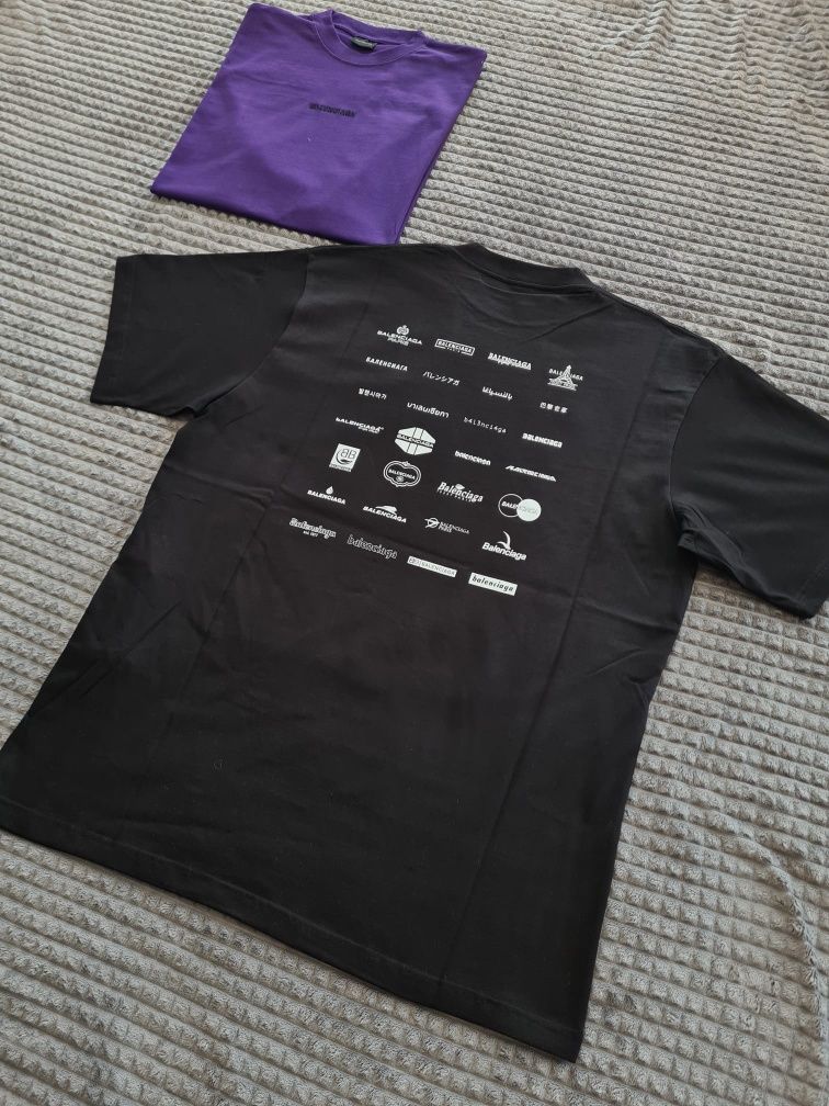 Tricou Balenciaga Archive Logos - oversize/premium/S-2XL