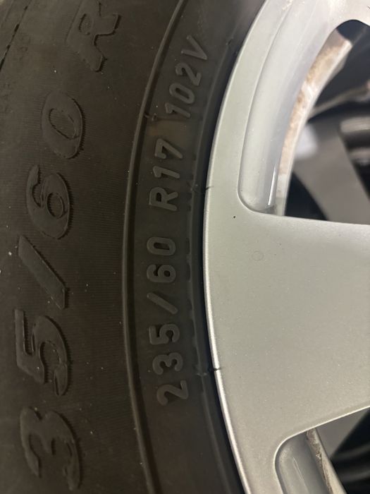 Jante originale Mercedes R17 GLK GLC 235/60/17