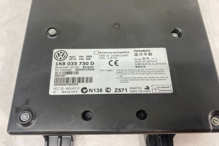 Modul bluetooth 1K8035730D Volkswagen VW Scirocco 3 seria
