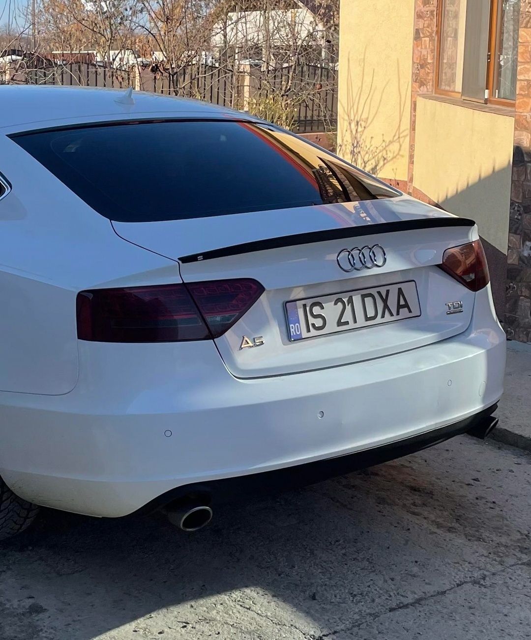 Eleron portbagaj sport tuning Audi A5 Sportback S-Line S line Sline