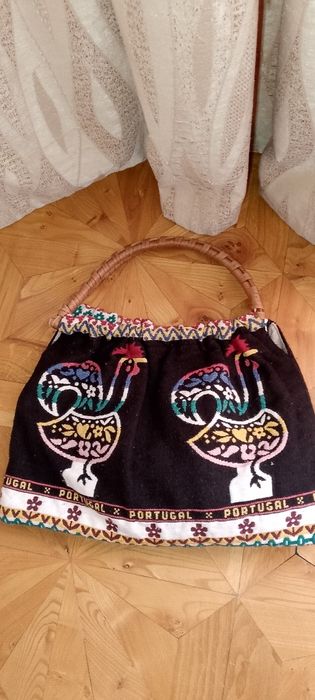 Тканевая сувенирная сумка из Португалии.