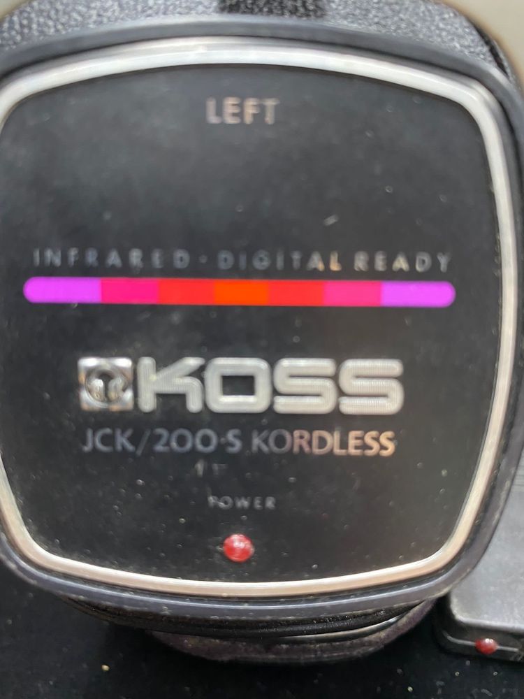 Casti infrared Koss JCK 200S vintage