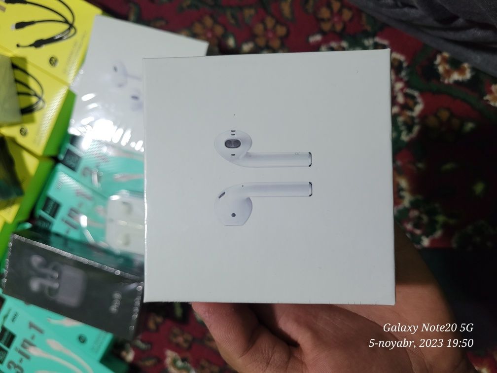 Arzon narxlarda Air pods va navushniklar