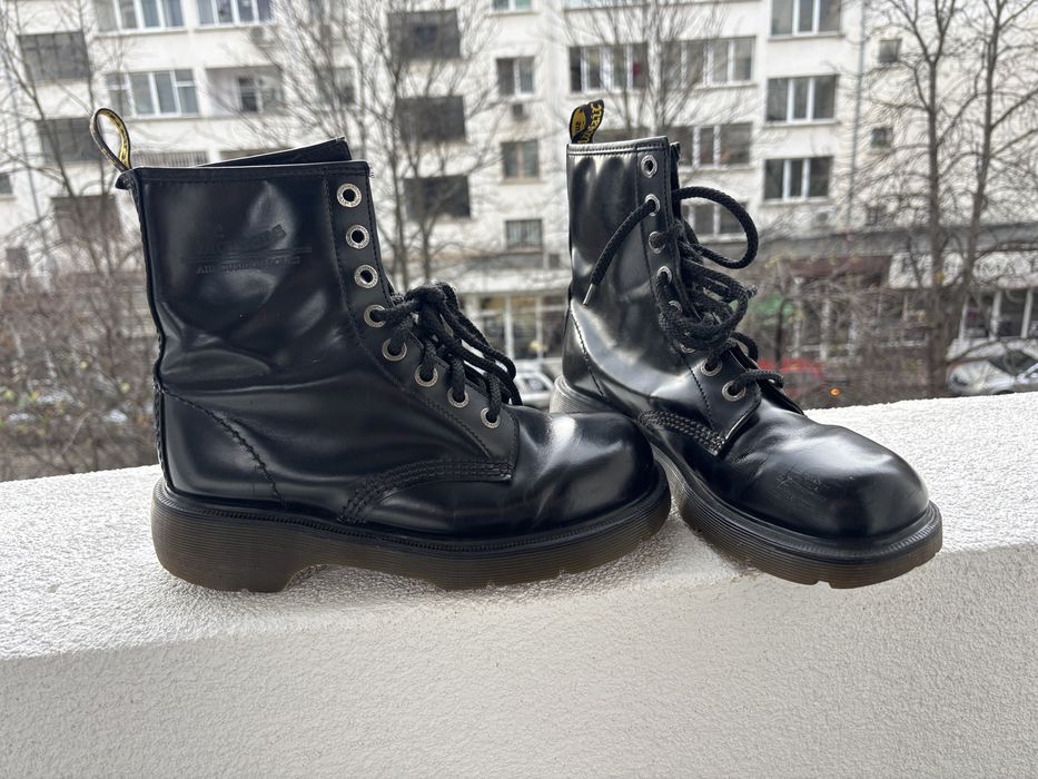 Кубинки винтидж естествена кожа Made in England Doc Martens