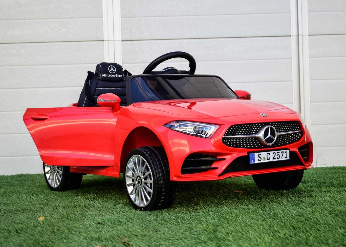 Masinuta electrica pentru copii Mercedes-Benz CLS350 2x 25W 12V #RED