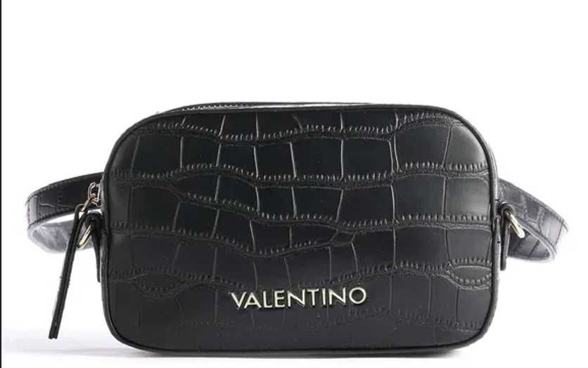 Valentino By Mario Valentino малка дамска чанта  - крок принт / НОВА