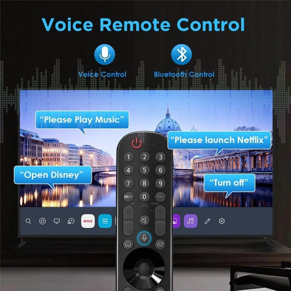 Magic Remote 2018-2024 LG TV Voice Control și Mouse LG 4k ,8k