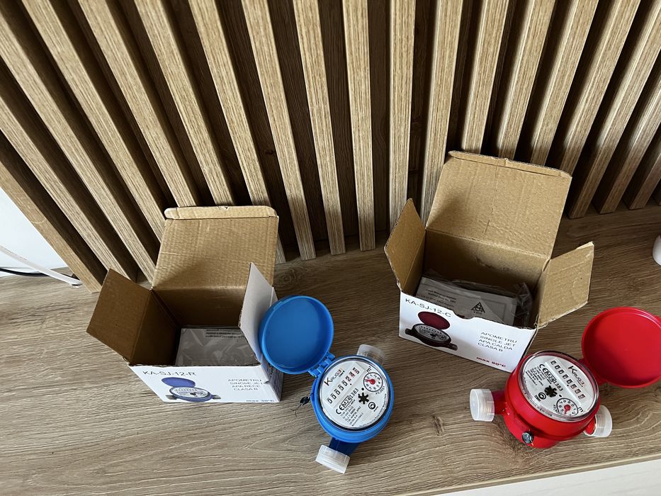 Contor apa/rece noi - nefolosite