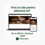 Site pentru afacerea ta - de la 300 lei, livrare rapida