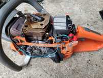 Husqvarna 357 și stihl 170