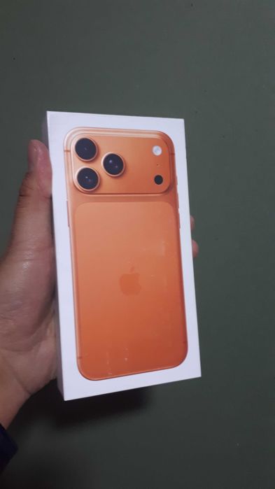 iphone 17 pro max 12/256 GB Cosmic Orange yangi ochilmagan!