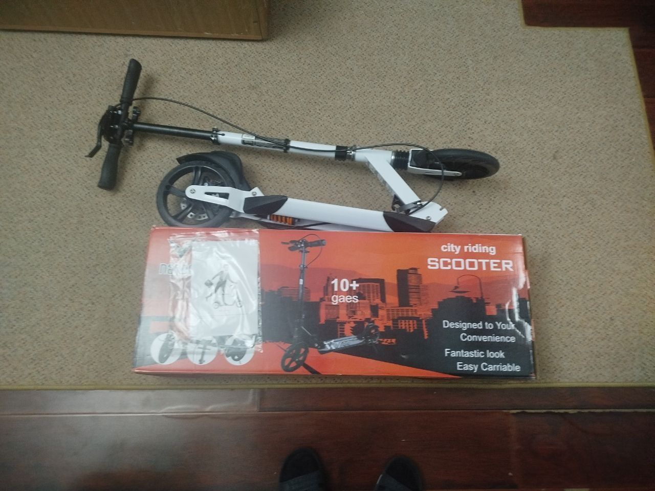 Самокат scooter 12+ 14+