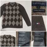 Pulover Tommy Hilfiger mărime S bărbat wool lână lînă casual subțire