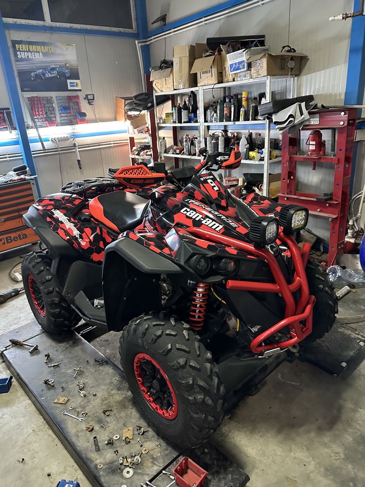 Service ATV / SSV / UTV Iasi reparatii vopsit raptor mecanica