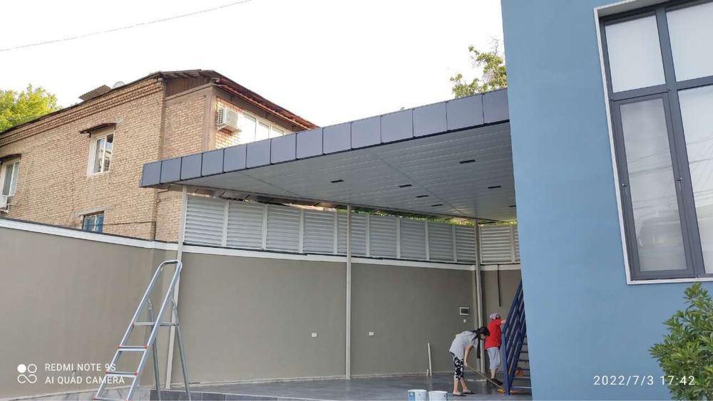 ЖАЛЮЗИ металлические забор парапет jalyuzi