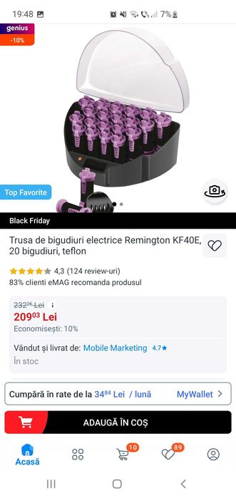 Bigudiuri electrice Regminton