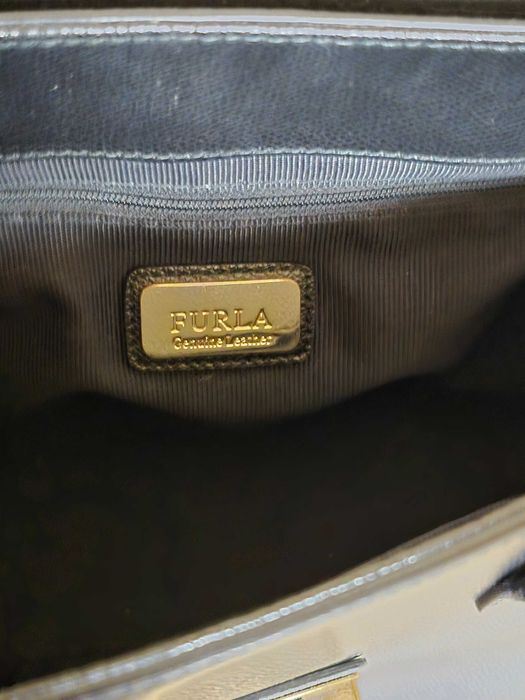 Furla Metropolis Medium Satchel Onyx 1 оригинална дамска чанта