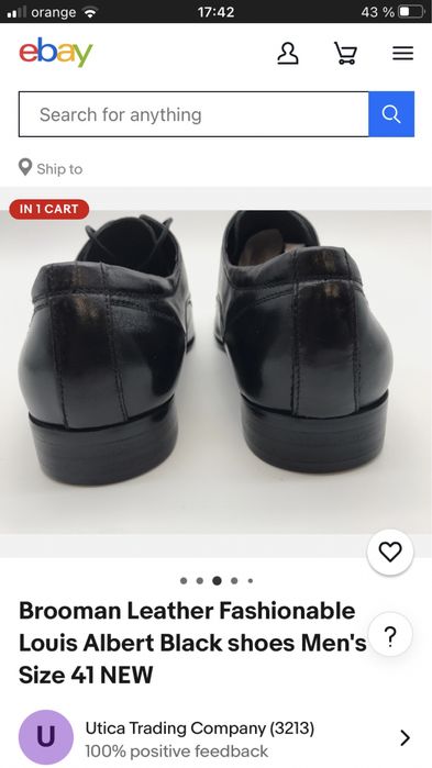 Pantofi barbati 45 Brooman