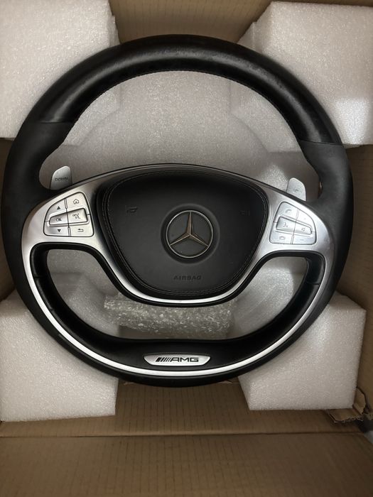 Задна броня с дифюзори AMG за мерцедес w222 и волан