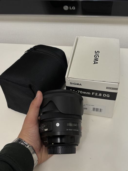 Обьектив sigma 24-70 F2.8 art