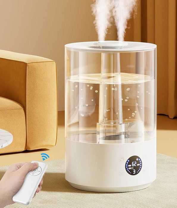 Umidificator de Aer, Sterilizator UV-C, Telecomanda, Rezervor 7.8L