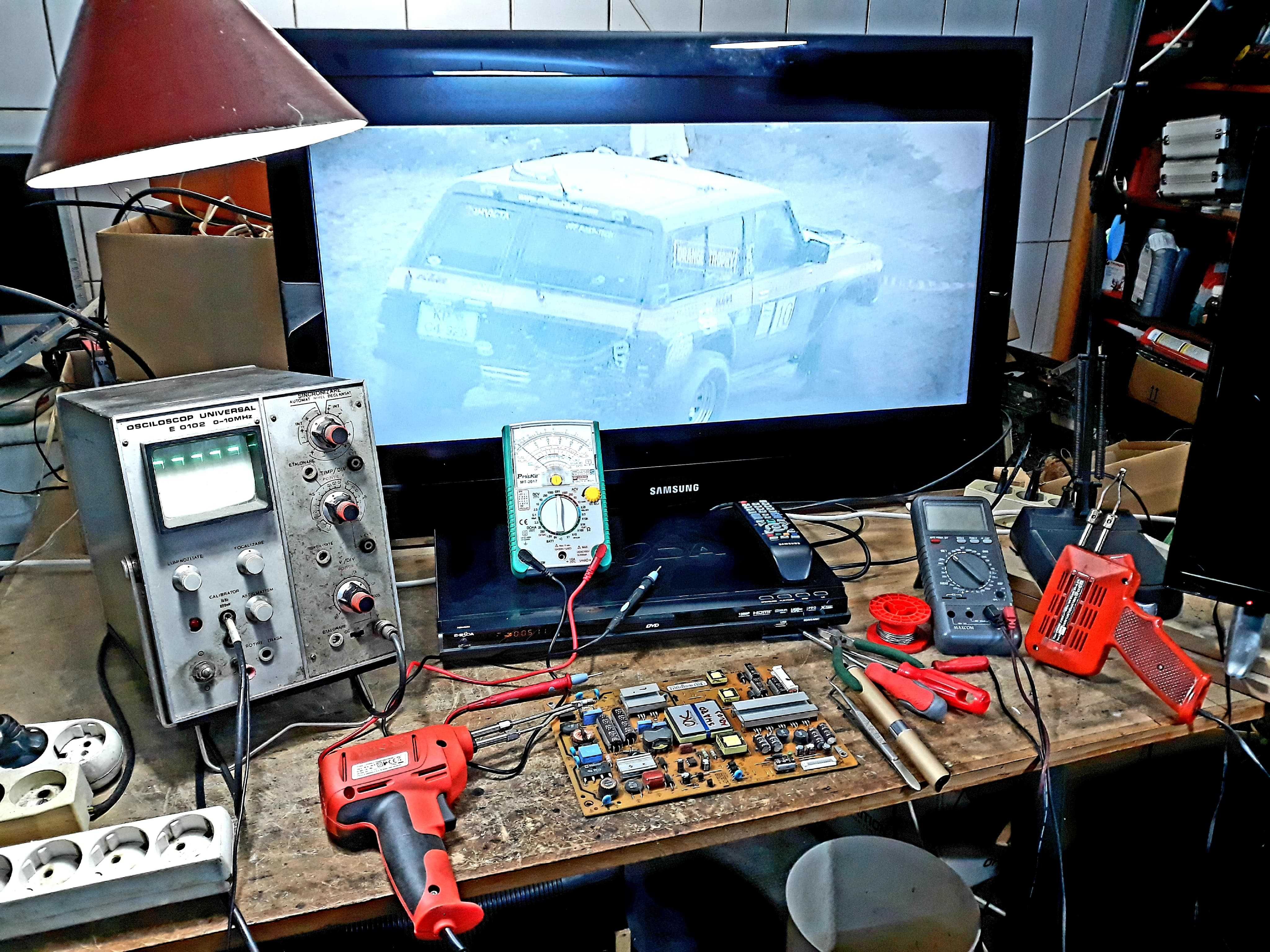 Reparatii televizoare led-lcd-plasma, video-audio, electronice