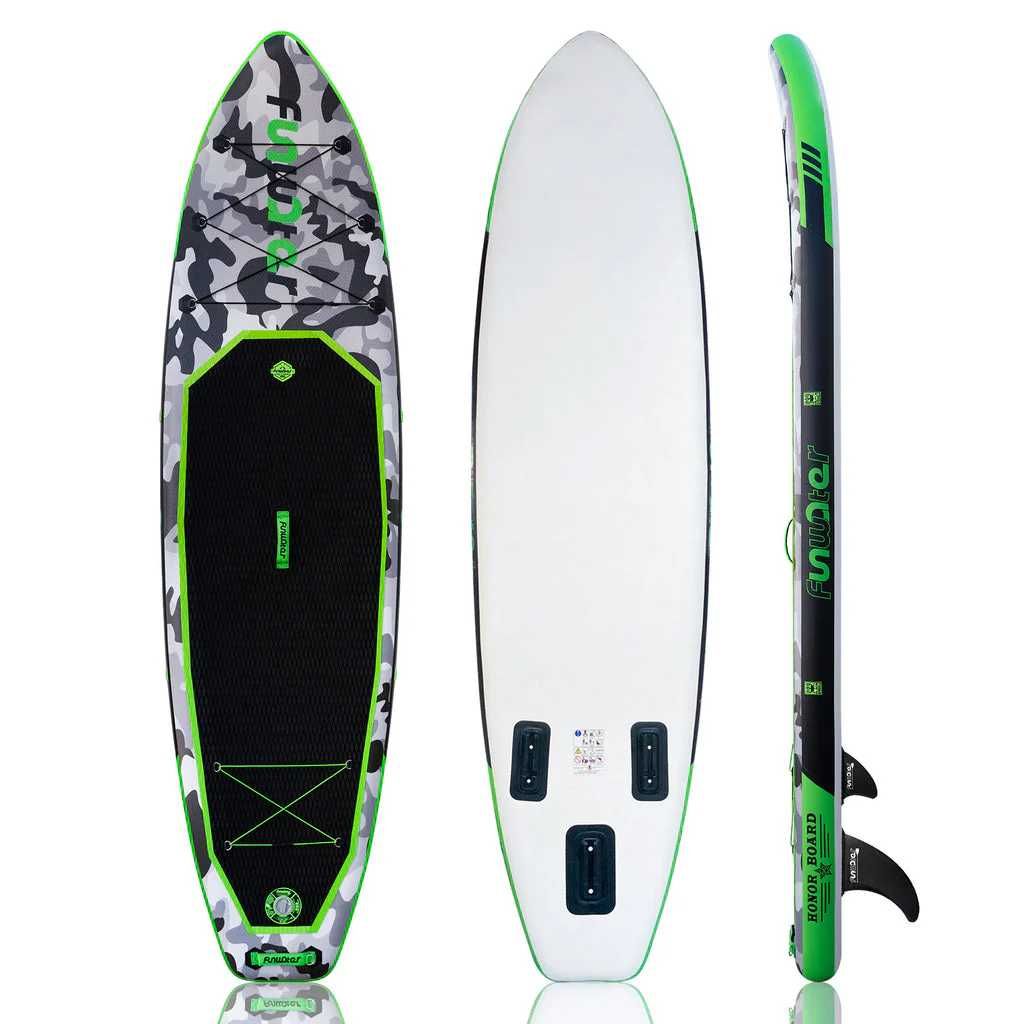 Надуваем падълборд FunWater Honor 330cm каяк седалка Paddle Board SUP