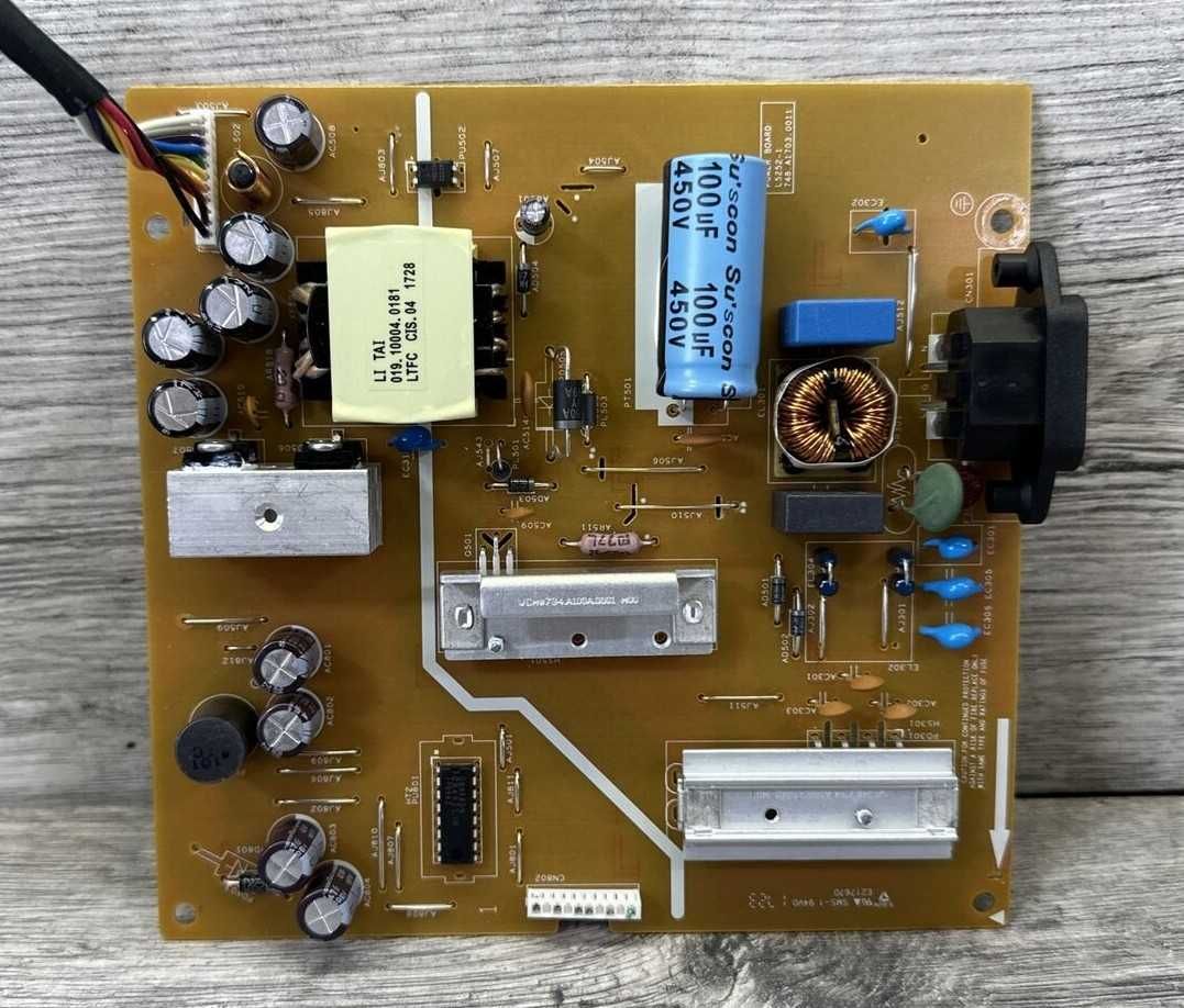 Sursa monitor DELL + Placa baza banda flex buton piese U2717D SE2417HG