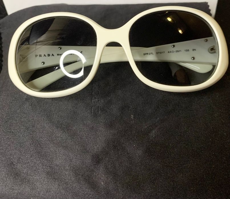 Ochelari prada albi